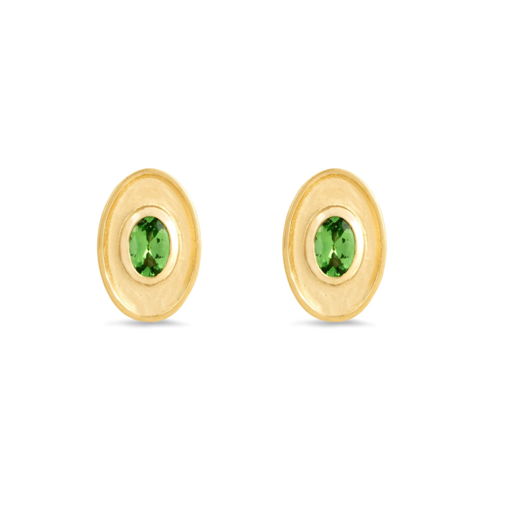 Tsavorite hot sale earrings studs